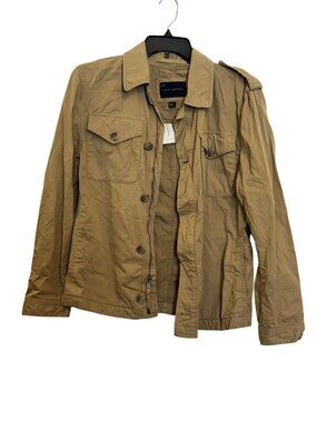 Vintage Banana Republic Mens Cotton Jacket Size S Khaki